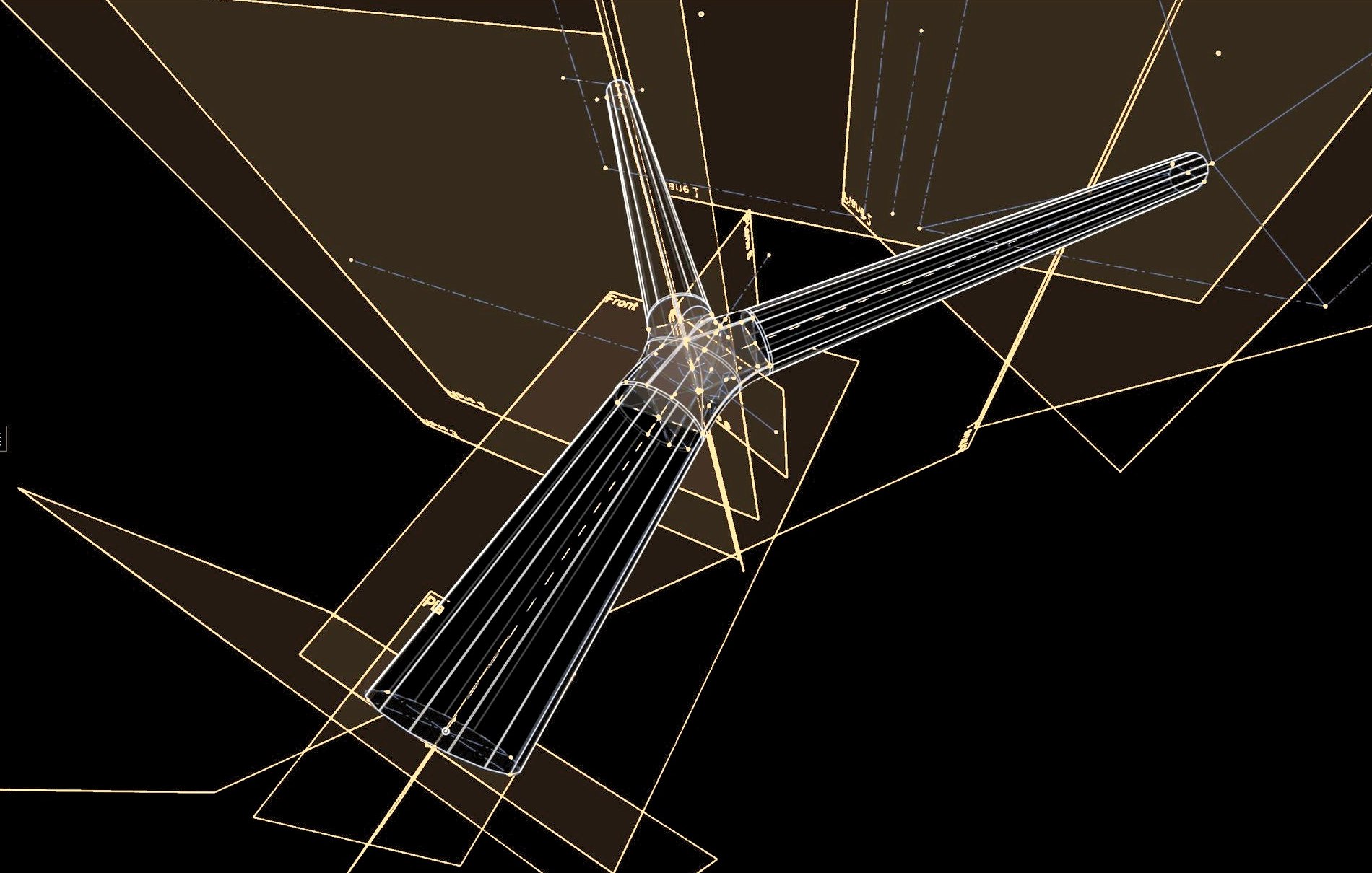 Parametric Onshape model — canopy structure study